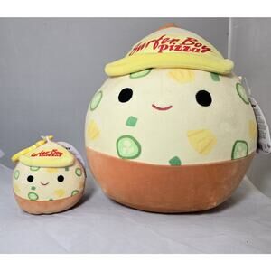 NEW w/TAGS Stranger Things Surfer Boy Pizza Squishmallow 10” And Miniature Pair
